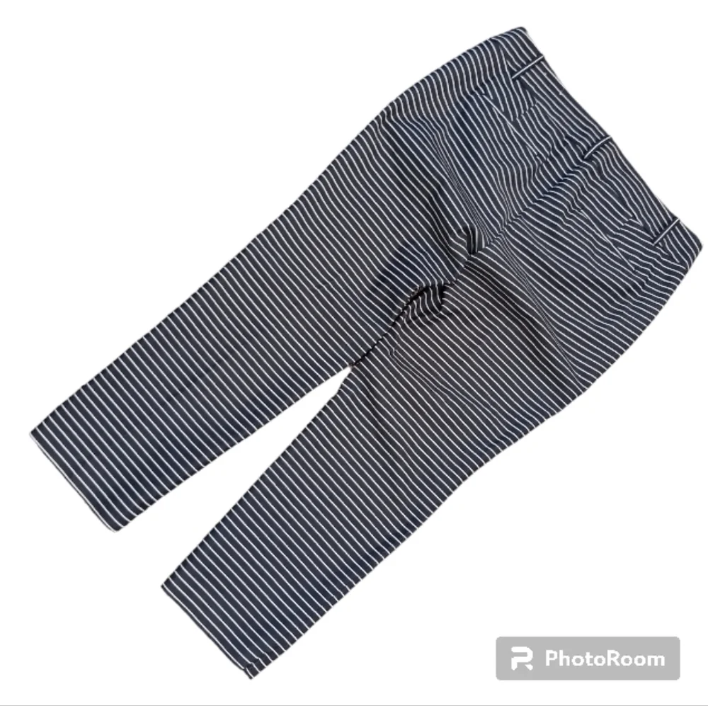 LOFT The Riviera Ankle Pant Marisa Fit Stripe
